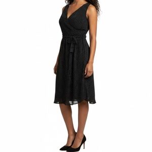 Merona B&W Polka Dot Dress